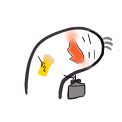 [LINEスタンプ] 斜め45℃の素顔