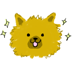 [LINEスタンプ] 礼儀正しいポメラニアン