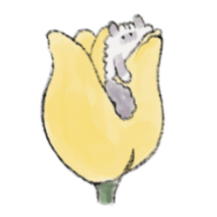 [LINEスタンプ] 長毛猫のぽんスタンプ