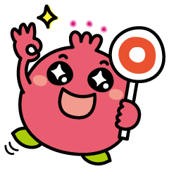 [LINEスタンプ] 毎日使える♪ゆるっとざくろちゃん☆基本