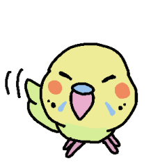 [LINEスタンプ] セキセイインコのフクチョウ