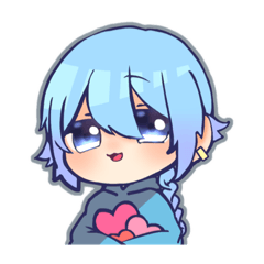 [LINEスタンプ] みや黒白のスタンプ