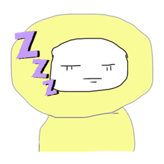 [LINEスタンプ] シンプルだーーー