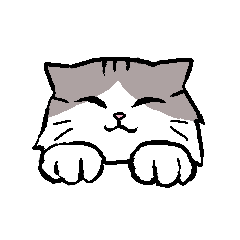 [LINEスタンプ] ゴロゴロ猫3