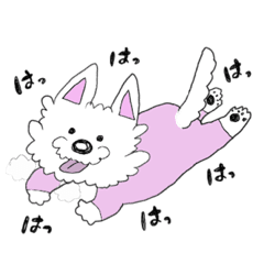 [LINEスタンプ] ウェスティのぽっちゃん(日常編)