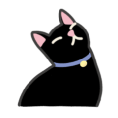 [LINEスタンプ] 私の黒猫