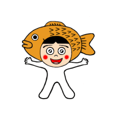 [LINEスタンプ] 鯛焼きちゃん