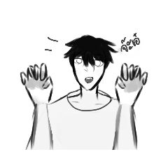 [LINEスタンプ] 影.