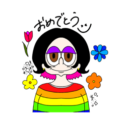 [LINEスタンプ] 手書きのふぁんきぃがぁる