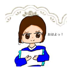 [LINEスタンプ] しほの顔スタンプ