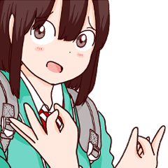 [LINEスタンプ] 埼玉の女子高生ってどう思いますか？