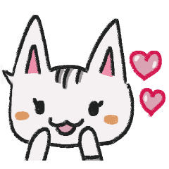 [LINEスタンプ] かしのねこ 日常スタンプ