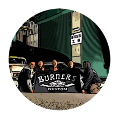 [LINEスタンプ] BURNERS 1