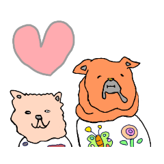 [LINEスタンプ] 703犬さん＆猫さん