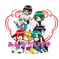 [LINEスタンプ] DBG'sすたんぷ