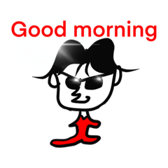 [LINEスタンプ] ちっさい悪男A