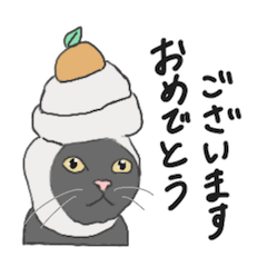 [LINEスタンプ] 保護猫レオとルナ#1