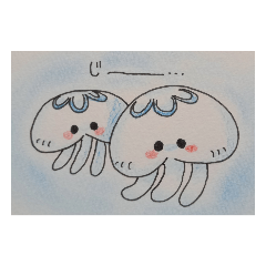 [LINEスタンプ] ゆっくりくらげ