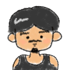 [LINEスタンプ] 働くタンクトップ