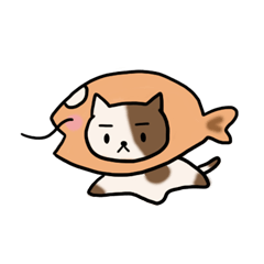 [LINEスタンプ] 普通のの猫