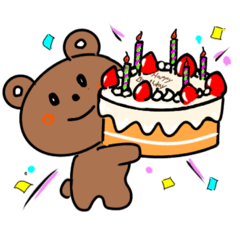 [LINEスタンプ] Brown Bear 2