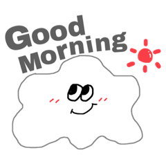 [LINEスタンプ] 雲っぴくん