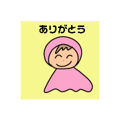 [LINEスタンプ] かぶってみた～梅雨、夏～