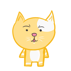 [LINEスタンプ] (OC)OrangeCat