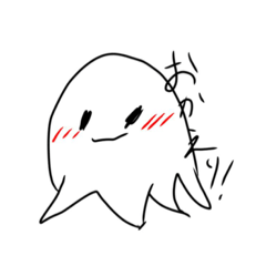 [LINEスタンプ] おばけかくらげかわかんないスタンプ‪‪⁉️