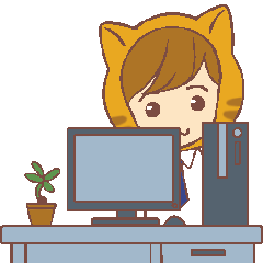 [LINEスタンプ] 敬語オフィス猫くん！