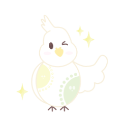 [LINEスタンプ] とり(インコ) 〜太陽〜