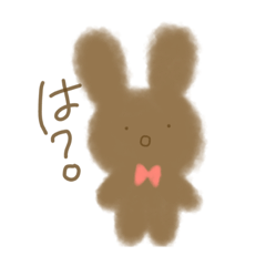 [LINEスタンプ] からくちうさぎ