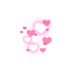 [LINEスタンプ] カラフルなはーと♡