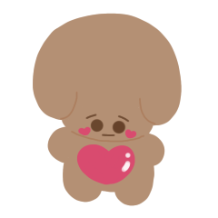 [LINEスタンプ] かわいい子犬のかつよん