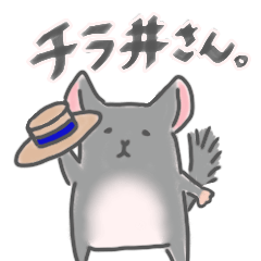 [LINEスタンプ] チンチラのチラ井さん 1