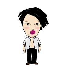 [LINEスタンプ] 動く！大塚ヒロタのコメディアデラルテの画像（メイン）