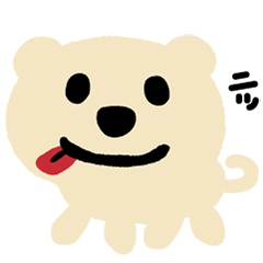 [LINEスタンプ] よーしゃべる犬