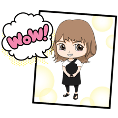 [LINEスタンプ] nicco＆yukarii