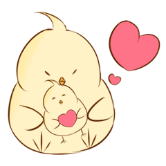 [LINEスタンプ] 不良ひよこ