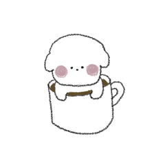 [LINEスタンプ] いやしのわんちゃん