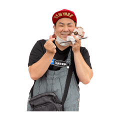 [LINEスタンプ] それ行け！まっつくん