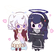 [LINEスタンプ] 幽霊天使なお姉ちゃん スタンプ