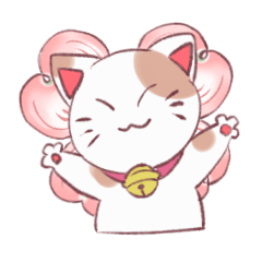 [LINEスタンプ] ぼーのねこ