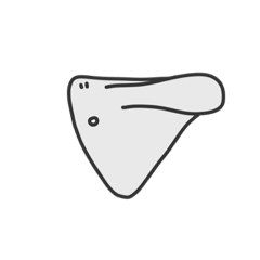 [LINEスタンプ] こんばんは人体スタンプ