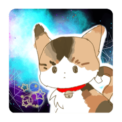 [LINEスタンプ] ここねの日常★三毛猫,90%タメ口