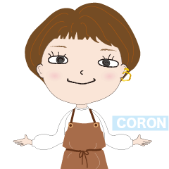 [LINEスタンプ] coron 感謝の気持ち