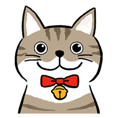 [LINEスタンプ] ねこのルビちゃん