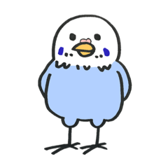 [LINEスタンプ] セキセイのぴーちゃん