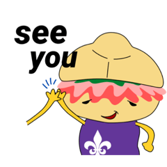 [LINEスタンプ] ランプレドットの妖精 英語.ver