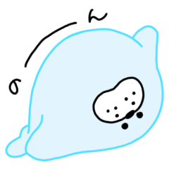 [LINEスタンプ] 可愛いアザラシのスタンプ